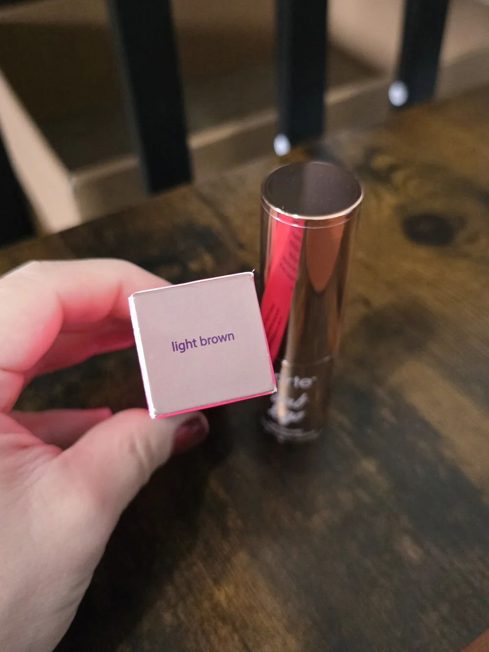 LIGHT BROWN-- tarte Dab & Go Hair Concealer Stick